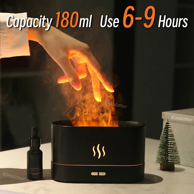 USB Flame Aroma Diffuser
