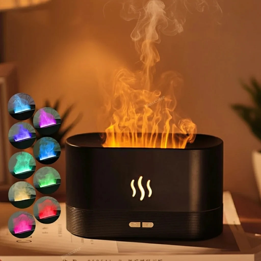USB Flame Aroma Diffuser